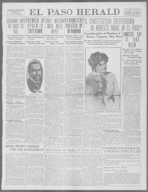 Primary view of object titled 'El Paso Herald (El Paso, Tex.), Ed. 1, Tuesday, November 12, 1912'.