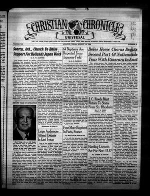 Christian Chronicle (Abilene, Tex.), Vol. 8, No. 12, Ed. 1 Wednesday, August 16, 1950