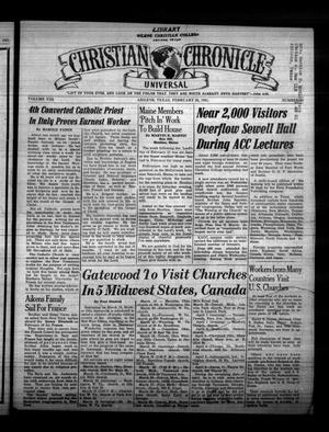 Christian Chronicle (Abilene, Tex.), Vol. 8, No. 40, Ed. 1 Wednesday, February 28, 1951