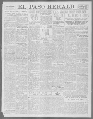 El Paso Herald (El Paso, Tex.), Ed. 1, Saturday, November 23, 1912