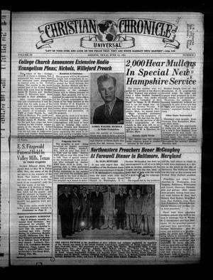 Christian Chronicle (Abilene, Tex.), Vol. 9, No. 2, Ed. 1 Wednesday, June 13, 1951