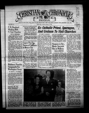 Christian Chronicle (Abilene, Tex.), Vol. 9, No. 5, Ed. 1 Wednesday, July 4, 1951