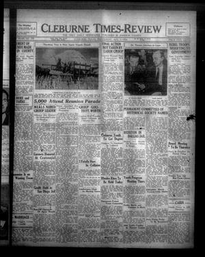 Primary view of object titled 'Cleburne Times-Review (Cleburne, Tex.), Vol. [31], No. 259, Ed. 1 Wednesday, August 5, 1936'.