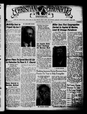 Christian Chronicle (Abilene, Tex.), Vol. 10, No. 9, Ed. 1 Wednesday, July 30, 1952
