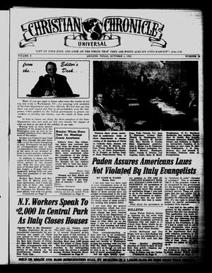 Christian Chronicle (Abilene, Tex.), Vol. 10, No. 18, Ed. 1 Wednesday, October 1, 1952