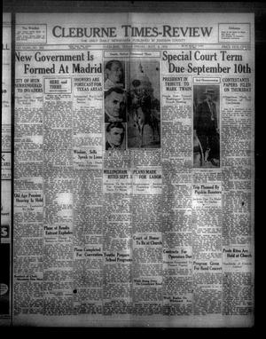Cleburne Times-Review (Cleburne, Tex.), Vol. [31], No. 285, Ed. 1 Friday, September 4, 1936