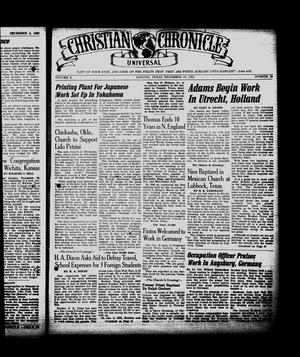 Christian Chronicle (Abilene, Tex.), Vol. 10, No. 28, Ed. 1 Wednesday, December 10, 1952