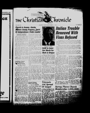 The Christian Chronicle (Abilene, Tex.), Vol. 11, No. 16, Ed. 1 Wednesday, September 16, 1953