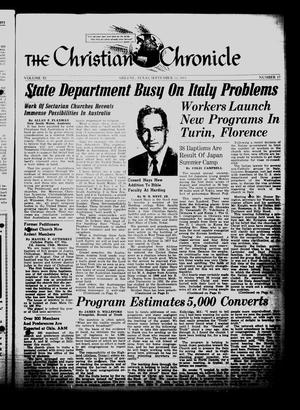 The Christian Chronicle (Abilene, Tex.), Vol. 11, No. 17, Ed. 1 Wednesday, September 23, 1953