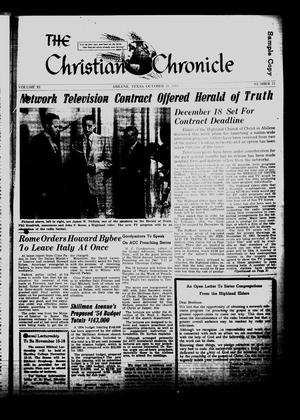 Primary view of object titled 'The Christian Chronicle (Abilene, Tex.), Vol. 11, No. 22, Ed. 1 Wednesday, October 28, 1953'.