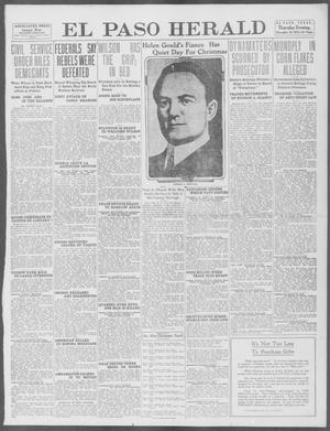 Primary view of object titled 'El Paso Herald (El Paso, Tex.), Ed. 1, Thursday, December 26, 1912'.