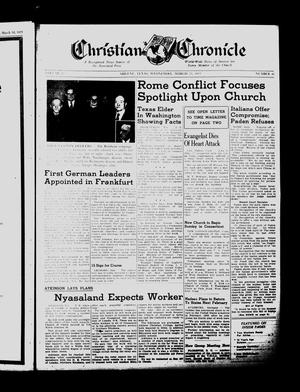 Christian Chronicle (Abilene, Tex.), Vol. 12, No. 41, Ed. 1 Wednesday, March 23, 1955