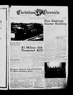 Christian Chronicle (Abilene, Tex.), Vol. 12, No. 44, Ed. 1 Wednesday, April 13, 1955