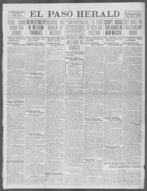 Primary view of object titled 'El Paso Herald (El Paso, Tex.), Ed. 1, Wednesday, January 8, 1913'.