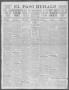 Thumbnail image of item number 1 in: 'El Paso Herald (El Paso, Tex.), Ed. 1, Wednesday, January 8, 1913'.
