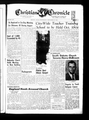 Christian Chronicle (Abilene, Tex.), Vol. 13, No. 17, Ed. 1 Wednesday, September 28, 1955