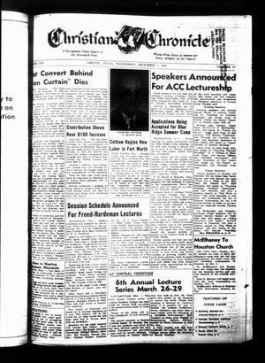 Christian Chronicle (Abilene, Tex.), Vol. 13, No. 27, Ed. 1 Wednesday, December 7, 1955