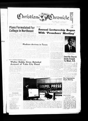 Primary view of object titled 'Christian Chronicle (Abilene, Tex.), Vol. 13, No. 34, Ed. 1 Wednesday, February 1, 1956'.