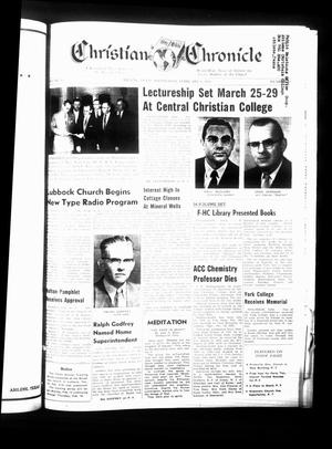 Christian Chronicle (Abilene, Tex.), Vol. 13, No. 35, Ed. 1 Wednesday, February 8, 1956