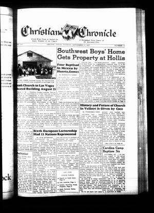 Christian Chronicle (Abilene, Tex.), Vol. 15, No. 12, Ed. 1 Tuesday, September 17, 1957