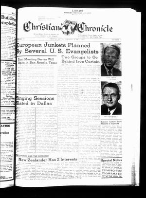Christian Chronicle (Abilene, Tex.), Vol. 15, No. 35, Ed. 1 Tuesday, June 3, 1958