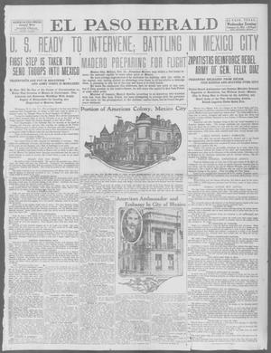 El Paso Herald (El Paso, Tex.), Ed. 1, Wednesday, February 12, 1913