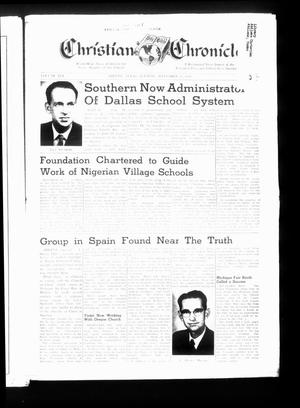 Christian Chronicle (Abilene, Tex.), Vol. 16, No. 50, Ed. 1 Tuesday, September 29, 1959