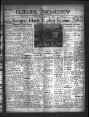 Cleburne Times-Review (Cleburne, Tex.), Vol. [33], No. 308, Ed. 1 Monday, October 3, 1938