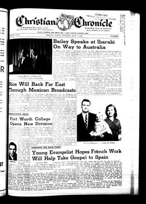 Christian Chronicle (Abilene, Tex.), Vol. 17, No. [38], Ed. 1 Tuesday, July 5, 1960