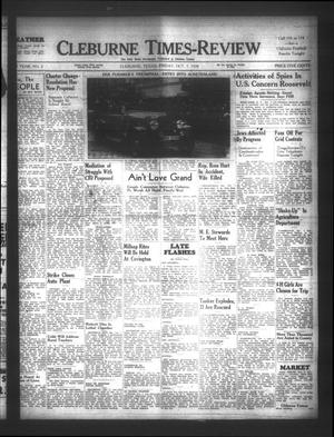 Cleburne Times-Review (Cleburne, Tex.), Vol. [34], No. 2, Ed. 1 Friday, October 7, 1938