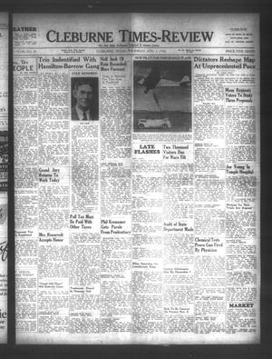 Cleburne Times-Review (Cleburne, Tex.), Vol. [34], No. 25, Ed. 1 Thursday, November 3, 1938