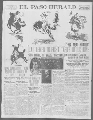 El Paso Herald (El Paso, Tex.), Ed. 1, Tuesday, March 18, 1913