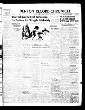 Denton Record-Chronicle (Denton, Tex.), Vol. 40, No. 5, Ed. 1 Tuesday, August 20, 1940