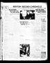 Thumbnail image of item number 1 in: 'Denton Record-Chronicle (Denton, Tex.), Vol. 40, No. 63, Ed. 1 Saturday, October 26, 1940'.