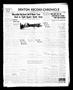 Newspaper: Denton Record-Chronicle (Denton, Tex.), Vol. 40, No. 82, Ed. 1 Monday…