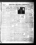 Thumbnail image of item number 1 in: 'Denton Record-Chronicle (Denton, Tex.), Vol. 40, No. 131, Ed. 1 Tuesday, January 14, 1941'.