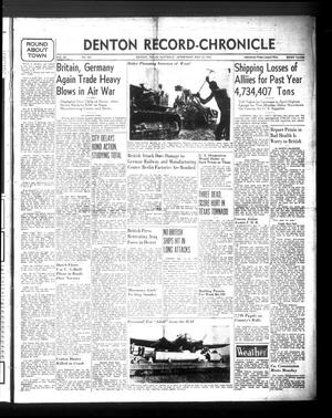 Denton Record-Chronicle (Denton, Tex.), Vol. 40, No. 231, Ed. 1 Saturday, May 10, 1941