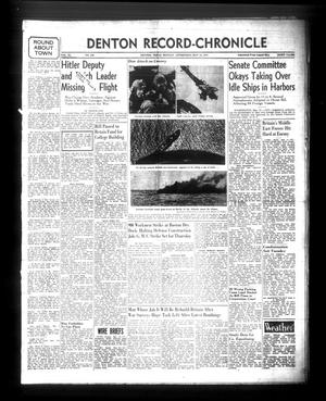 Denton Record-Chronicle (Denton, Tex.), Vol. 40, No. 232, Ed. 1 Monday, May 12, 1941
