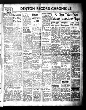 Denton Record-Chronicle (Denton, Tex.), Vol. 41, No. 28, Ed. 1 Tuesday, September 16, 1941