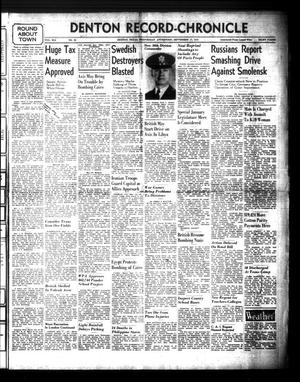 Denton Record-Chronicle (Denton, Tex.), Vol. 41, No. 29, Ed. 1 Wednesday, September 17, 1941
