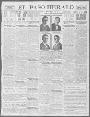 Primary view of object titled 'El Paso Herald (El Paso, Tex.), Ed. 1, Tuesday, April 29, 1913'.