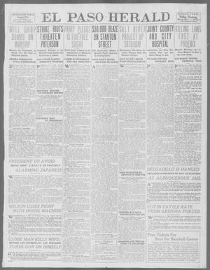 Primary view of object titled 'El Paso Herald (El Paso, Tex.), Ed. 1, Friday, May 16, 1913'.