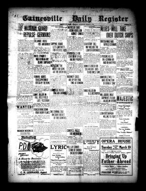 Gainesville Daily Register and Messenger (Gainesville, Tex.), Vol. 35, No. 207, Ed. 1 Thursday, March 14, 1918