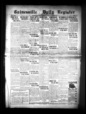 Gainesville Daily Register and Messenger (Gainesville, Tex.), Vol. 36, No. 135, Ed. 1 Tuesday, December 24, 1918