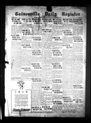 Primary view of object titled 'Gainesville Daily Register and Messenger (Gainesville, Tex.), Vol. 36, No. 140, Ed. 1 Tuesday, December 31, 1918'.