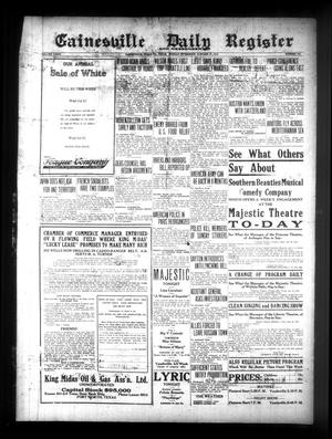 Gainesville Daily Register and Messenger (Gainesville, Tex.), Vol. 36, No. 163, Ed. 1 Monday, January 27, 1919