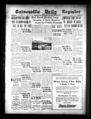 Gainesville Daily Register and Messenger (Gainesville, Tex.), Vol. 36, No. 172, Ed. 1 Thursday, February 6, 1919