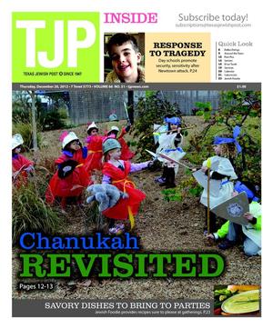 Texas Jewish Post (Dallas, Tex.), Vol. 66, No. 51, Ed. 1 Thursday, December 20, 2012