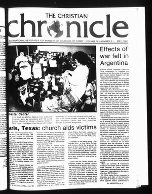 Primary view of object titled 'The Christian Chronicle (Oklahoma City, Okla.), Vol. 39, No. 5, Ed. 1 Saturday, May 1, 1982'.
