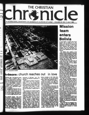 Primary view of object titled 'The Christian Chronicle (Oklahoma City, Okla.), Vol. 40, No. 7, Ed. 1 Friday, July 1, 1983'.